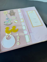 Gibson Baby Girl Sealed Complete Scrapbook (2 AVAILABLE—PRICED INDIVIDUALLY AT $15 EACH)