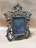 Ornate Beatrice Cast Metal Antique Frame