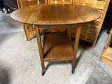 Drop Side Bar Cart on Casters