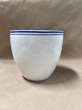 Blue And White Planter