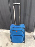 Sion Blue Swiss Gear Cardy On Luggage Bag