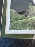 Sealed “Asleep at the Meal” Double Matted Signed & Numbered Panda Print