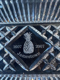 Waterford Crystal Jamestown 400th Anniversary Tray (F)