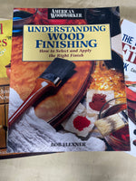 Three Wood Finishing Books