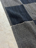 Checkered Woven Rug (A) (7'8" x 6'1")