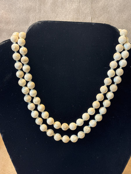 Howlite Beaded Necklace