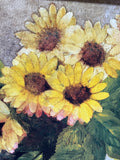Sunflower Print on Art Board