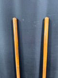 Pair of Vintage Wooden Adjustable Walking Stilts