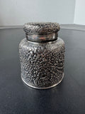 Tiffany & Co. Sterling Silver Engraved Floral Embossed Inkwell
