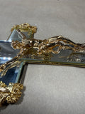 Jewel Of The Renaissance Mirrored Crucifix — The Franklin Mint // With Box