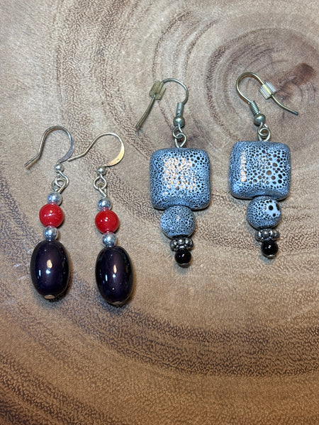 (C) Earring Lot