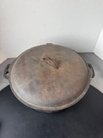Cast Iron Large Vintage Dutch Oven