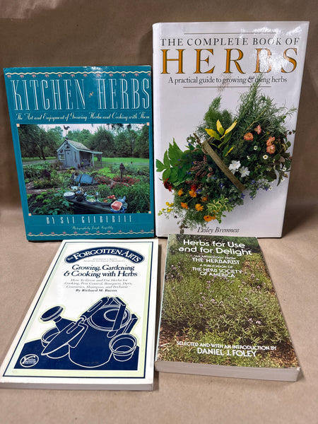 (A) Herb Books — Lot Of 4