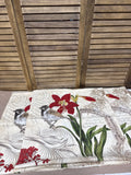 Pottery Barn Amaryllis Pillow Covers - Set Of 3