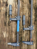 C-Lot of Three Large Adjustable Clamps