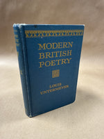 Modern British Poetry — Louis Untermeyer