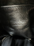 FOUNT Dark Brown Leather Shoulder Bag