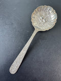 S. Kirk & Son Floral Embossed Sterling Silver Serving Spoon