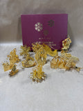 The Danbury Mint Gold Christmas Collection In Box - 2007 (D)