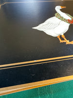 Set Of 8 Christmas Geese Placemats With Cork Back