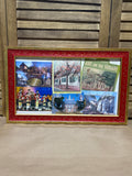 Red/Gold Florentine Style Frame