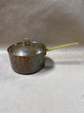Paul Revere Copper And Brass Sauce Pan With Lid (A)