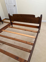 B- Double Bed with Side Rails and Slats