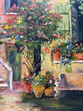 Tuscan Inspired Textured Original Painting by Mary & Larry Webb; Signed