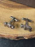 Tiffany & Co. Bear & Bull Sterling Silver Cuff Links