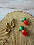 Pair of Gold Tone Earrings