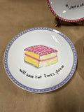 Set Of 3 Desert Excuse Plates