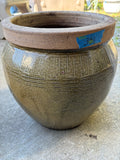 Sage Green Glazed Pottery Planter