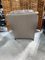 Bradington Young Leather Chair with Throw Pillow***HEAVY ITEM***