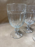 Libbey Duratuff Clear Glass Goblets // 3 Sets Available *** PRICED INDIVIDUALLY ***