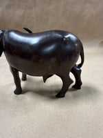 Water Buffalo Ironwood Figurine