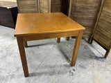 Square Wood End Table