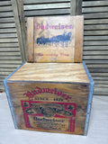Anheuser - Busch Budweiser Vintage Wooden Crate