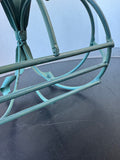 Green Heavyweight Metal Basket with Bow