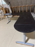 L-Shaped Desk with Rounded Edges, Assembly Required