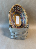 Longaberger/Other Small Basket Lot (2)