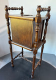 Wooden Vintage Spindle Smoking Stand