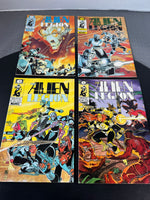 (L) Lot of 8 Marvel The Alien Legion Vintage Comics