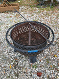 Fire Pit w/Screen Cover and Poker