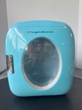 Frigidaire Retro Blue Mini Beverage Fridge (WORKS)