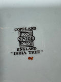 (A) Spode Copeland England Rust Orange India Tree Dinner Plate with Old Backstamp (8 AVAILABLE—PRICED INDIVIDUALLY AT $95 EACH)