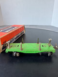 No. 2620 Floodlight Car Vintage Lionel Train with Electric Couplers for “O” Gauge Track with Box NO FLOODLIGHT