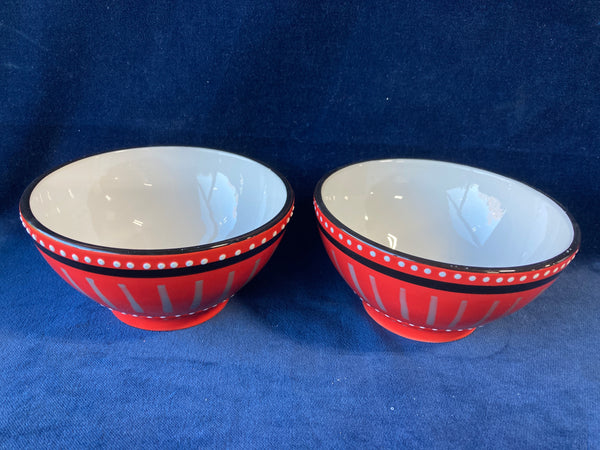 Pair of Food Network Stoneware Bowls