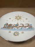 Heinrich & Co Selb Bavaria Christmas Sleigh Plate