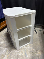 Sterilize Plastic 3-Drawer Storage Unit (Two Available)