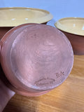Wisconsin Pottery Mixing Bowls - Set Of 3